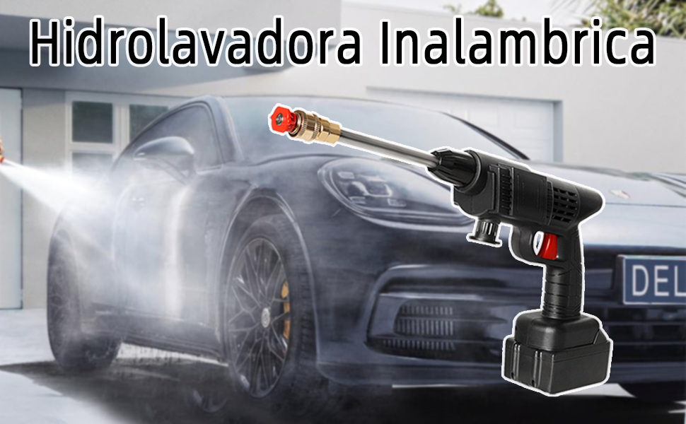 Hidro lavadora 2 Baterías Inalámbrica